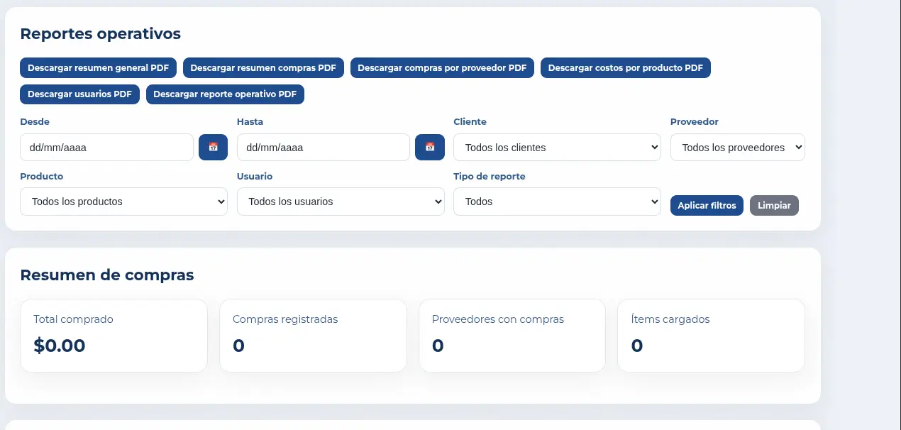 Interfaz editada de NexoGest 3